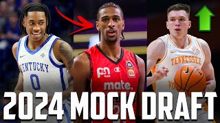 OFFICIAL 2024 NBA Mock Draft: March Madness Edition