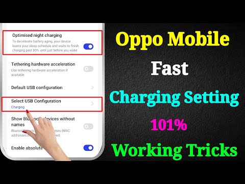 Oppo Fast Charging Setting | Oppo Mobile Ko Fast Charge Kaise Karen | Oppo Charging Problem