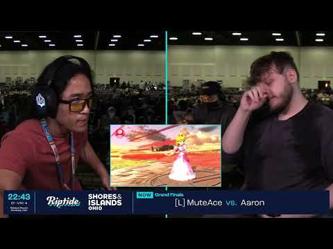 32 - MuteAce (Peach) vs Aaron (Diddy Kong) - Ultimate Singles Grand Final - Riptide 2023