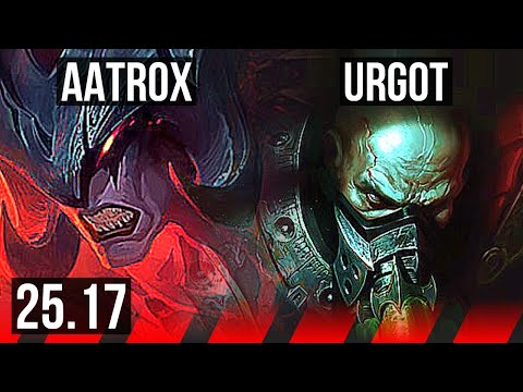 AATROX vs URGOT (TOP) | 7/4/15 | EUW Master | 25.17