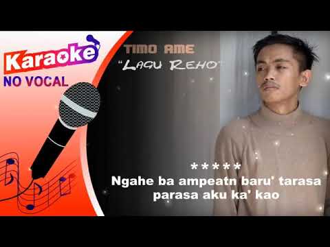 Karoke lagu reho (Tino Ame)