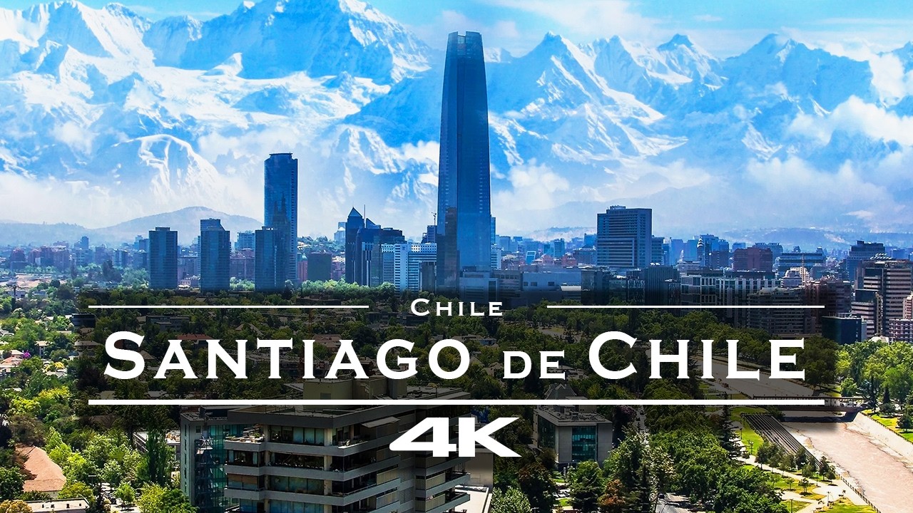 SANTIAGO DE CHILE 4K 🇨🇱 | Stunning Drone Tour of South America's Most Modern Skyline & The Andes