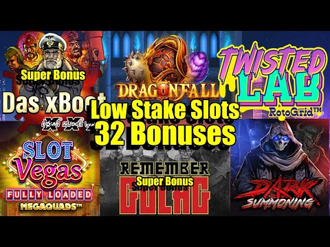 Thumbnail for video: 32 bonuses, Das x Boot Super, Remember Gulag Super, Slot Vegas, Dragon Fall & So Much More