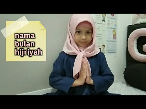 Nama nama bulan hijriyah | menghafal nama bulan hijriyah dengan bernyanyi