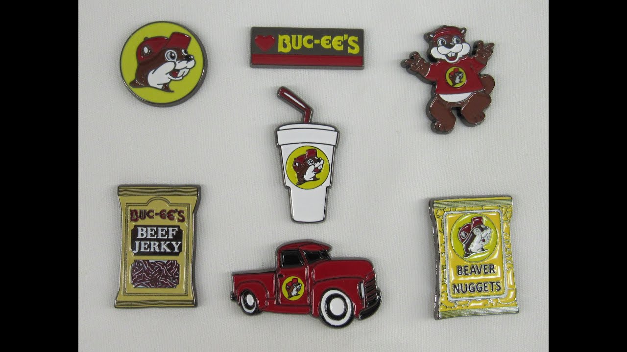 BUC EE'S Beaver Pins