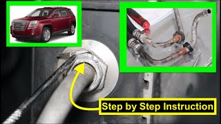 GMC Terrain 2.4 Transmission cooler line replacement | Inlet & Outlet