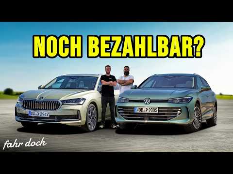 THE ULTIMATE COMPARISON! Skoda Superb vs VW Passat | Drive