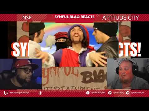 Synful Blaq Reacts - Ninja Sex Party - Attitude City