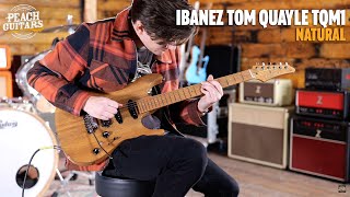 Video thumbnail for No Talking...Just Tones | Ibanez Signature Models | TQM1 - Tom Quayle - Natural by Peach Guitars