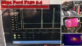 2004 Ford F150 Parastic Draw/Battery Drain - What to do when not a constant draw