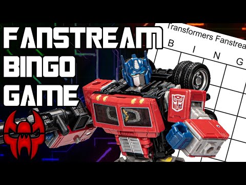 Play Transformers Fanstream Bingo!