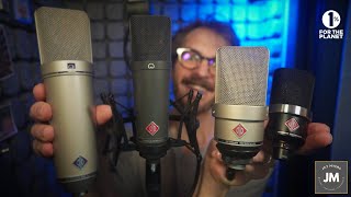 Video thumbnail for Which Neumann Microphone is Best for Voiceover? REVISITED | U87ai, TLM 193, TLM 103, TLM 102 by Jay Myers Voiceover