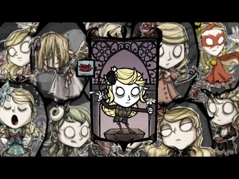 All Wendy and Abigail Skins In-Game Showcase | Don't Starve Together