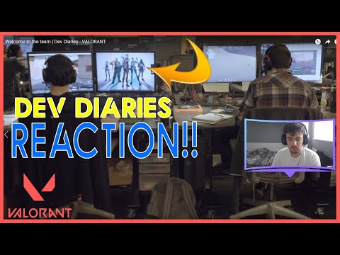 VALORANT DEV DIARIES REACTION! (Welcome to the team video reaction)