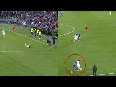 Allan Nyom Tackle on Vinicius Junior | Fastest Red Card Ever