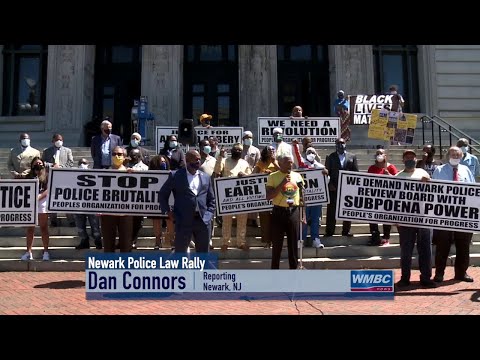 NJ Newark Police Law Rally