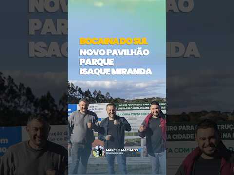📢 Atenção, Bocaina do Sul! R$400 mil para a construção de um salão de eventos. | Marcius Machado