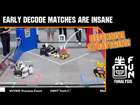 🤖 Early DECODE Matches are INSANE  | FTC FUNalysis