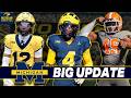 GOOD News Coming Soon For Michigan? + HUGE Update on WR Room, SPECIAL Player, & More!!