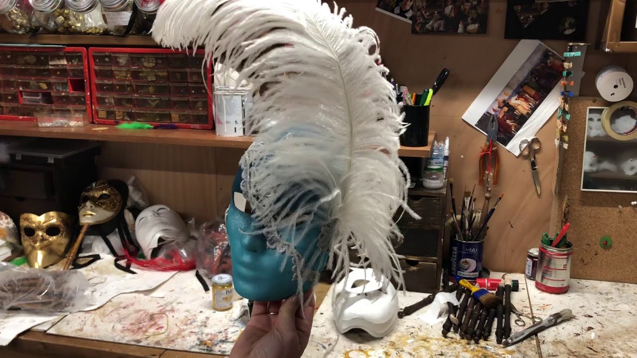 A souvenir from Venice. Make your own Masquerade Mask for the Venetian Carnival