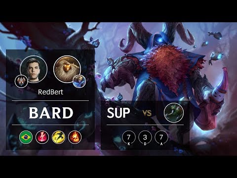 Bard Support vs Fiddlesticks - BR Challenger Patch 9.15