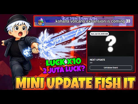 MABAR X8 MENUNGGU UPDATE BARU! SEMOGA ADA ADMIN EVENT 2 JUTA LUCK DI FISH IT!