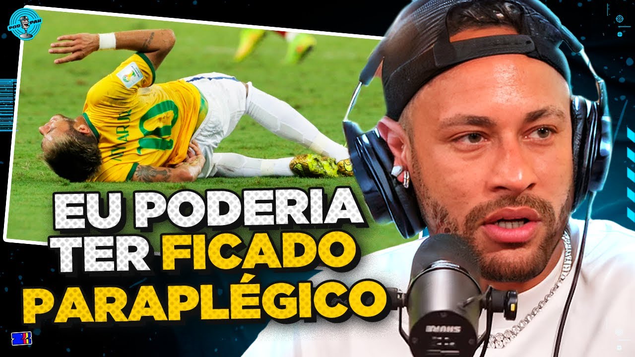 A LESÃO de NEYMAR na Copa de 2014!