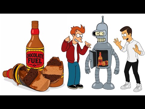 Futurama's Bender Gets a Chocolate Makeover