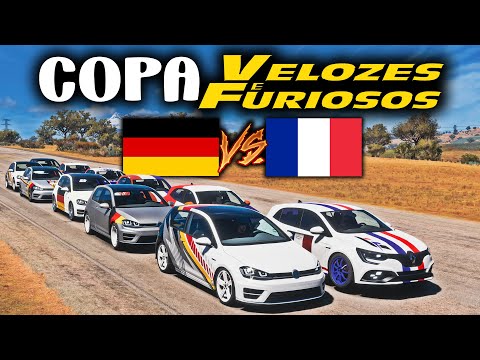 COPA VELOZES E FURIOSOS - ALEMANHA VS FRANÇA COPA DO MUNDO - FORZA HORIZON 5 GAMEPLAY