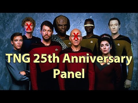 Star Trek TNG 25th Reunion Panel HD Burton, Sirtis, Spiner, Dorn, Wheaton Anniversary Comicon Panel