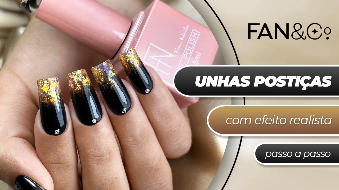 COMO COLOCAR UNHAS POSTIÇAS COM EFEITO REALISTA