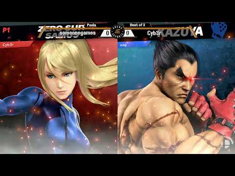 someonegames (Kazuya) vs LLCC | Cyb3r (Zero Suit Samus)
