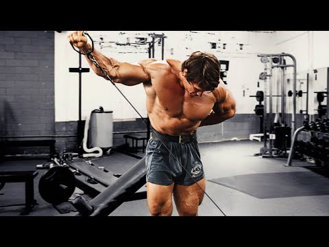 Heavy Shoulder Day With Arnold Schwarzenegger - 3D DELTOID - Old School Bodybuilding Training