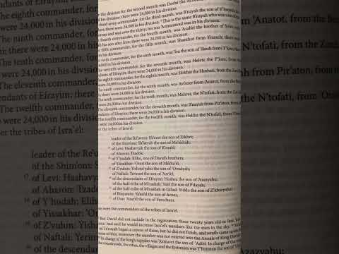 1 Chronicles (Divrei-HaYamim Alef) 27 | Tanakh/Old Testament | Audio Bible | CJB | CompleteJewishBib