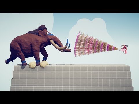MAMMOTH vs EVERY GOD - Totally Accurate Battle Simulator