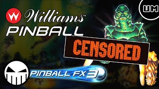What's Censored in Williams Pinball Universal Monsters Pack?