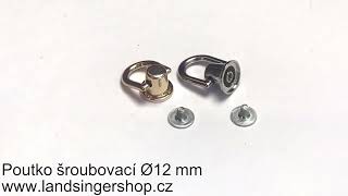 Poutko šroubovací Ø12 mm