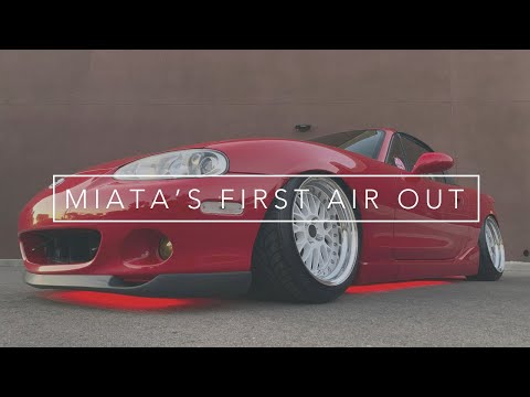 Miata's First Air Out | Air Suspension Install Part 7