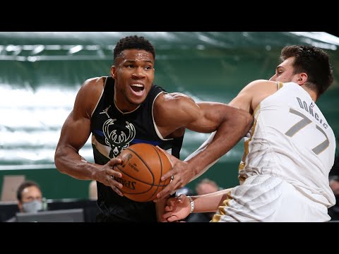 Highlights: Bucks 121 - Mavs 109 | Giannis Khris and Jrue Combine For 72 Points 1.15.21