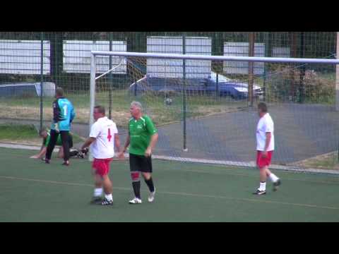 Herrieder AH Fußballspiel in Bockau - Sieg bei Blitz und Donner