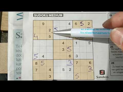 To solve or not to solve, that's a Medium Sudoku question. (with a PDF file) 08-31-2019