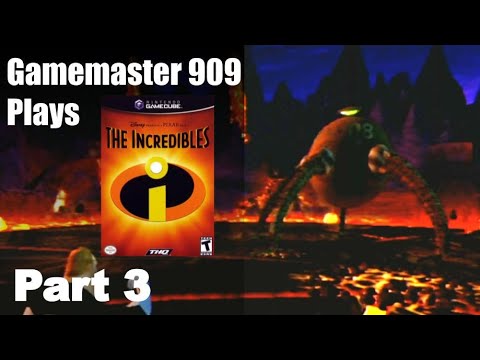 Gamemaster 909 Plays The Incredibles (Video Game): Part 3 - Nomanisan Island-Robot Arena