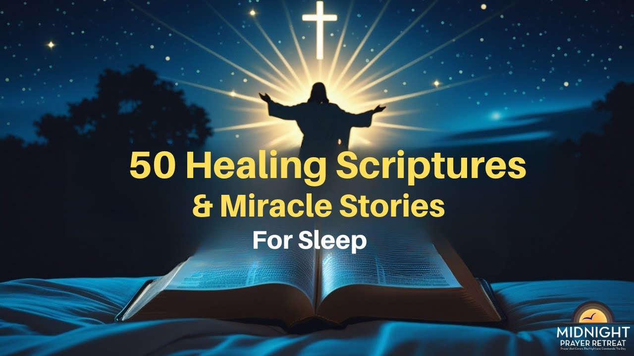 50 Healing Scriptures with Miracles of Jesus | Sleep to God’s Word