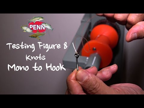 Figure 8 Knot Test Mono to Hook