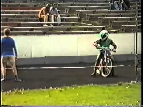 Trening żużlowców Wandy Kraków, 17.05.1996r