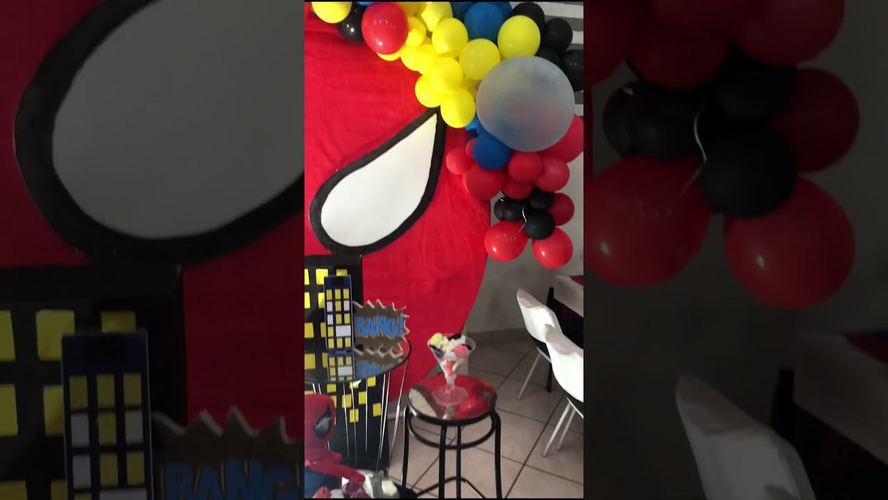 Festa  A TEMA SPIDERMAN