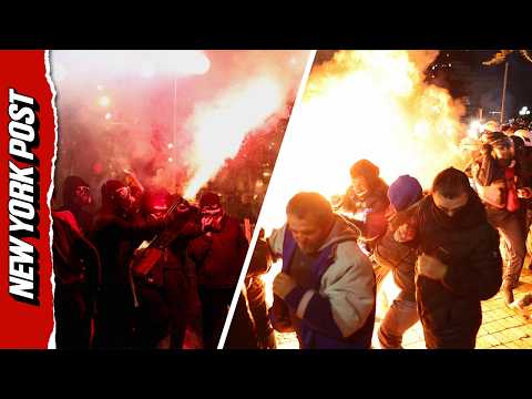 Albania Erupts As Corruption Probe Sparks VIOLENT Protests In Tirana