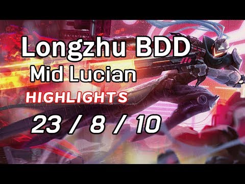 Longzhu BDD Mid Lucian 23/8/10 VS Kassadin | Highlights