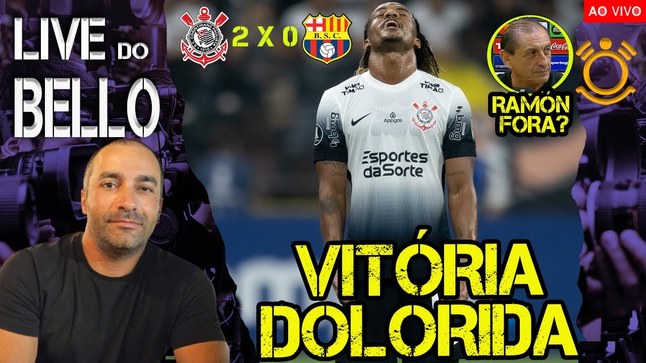 CORINTHIANS VENCE O BARCELONA, É APLAUDIDO, MAS ESTÁ ELIMINADO DA LIBERTADORES - RAMÓN BALANÇA