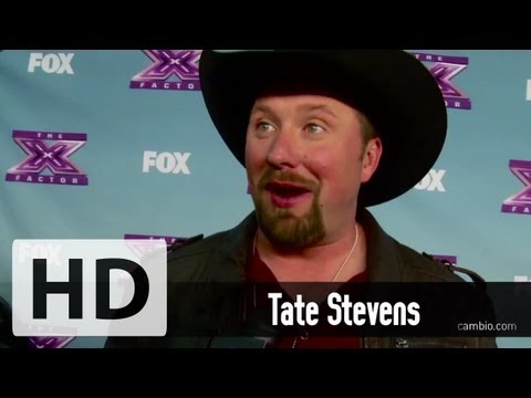Thumbnail for X Factor's Tate Stevens, Demi Lovato, Simon Cowell Talk Tate's Win: Cambio by Tate Stevens